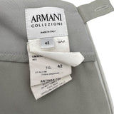 ARMANI COLLEZIONI スカート グレー アセテート レディース スカート