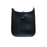 エルメス HERMES エヴリンTPM K刻印 ブラック・シルバー金具 トリヨン レディース ショルダーバッグ