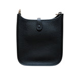 エルメス HERMES エヴリンTPM K刻印 ブラック・シルバー金具 トリヨン レディース ショルダーバッグ