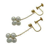 ミキモト MIKIMOTO K18　パールイヤリング K18YG ジュエリー