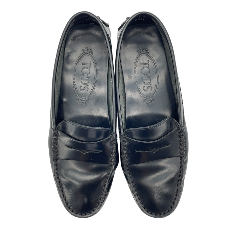 トッズ TOD’S コインレザーローファー ブラック レディース ローファー