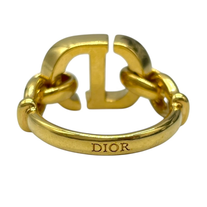 クリスチャン・ディオール Christian Dior 30モンテーニュリング ゴールド/ブラック メタル アクセサリー