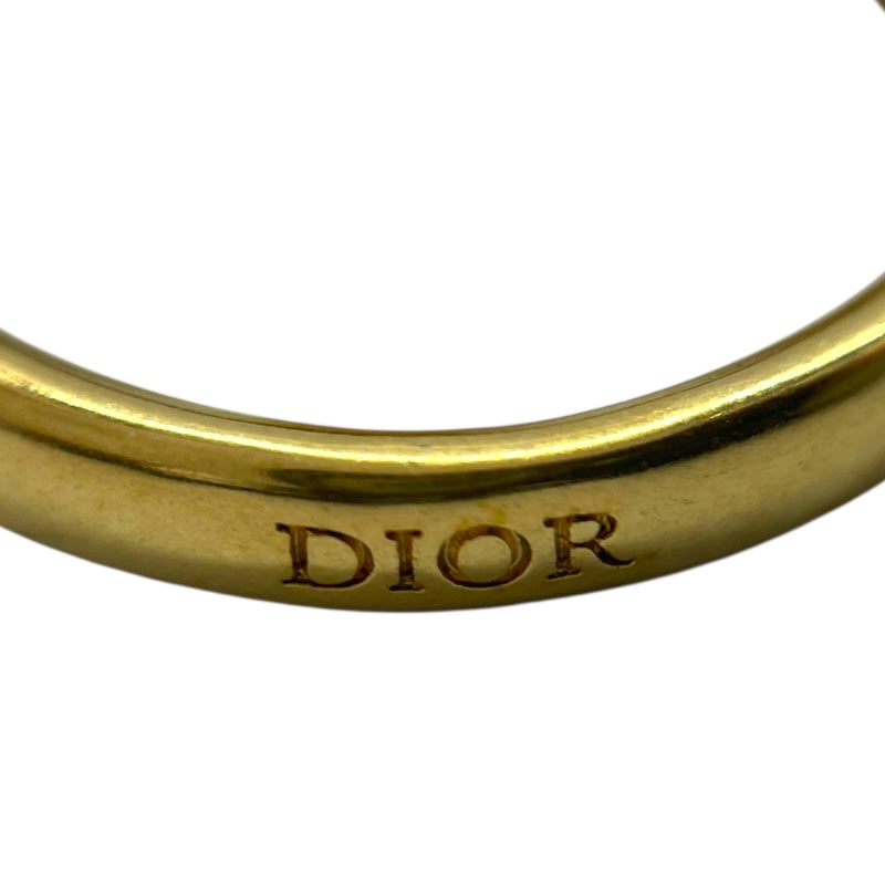 クリスチャン・ディオール Christian Dior 30モンテーニュリング ゴールド/ブラック メタル アクセサリー