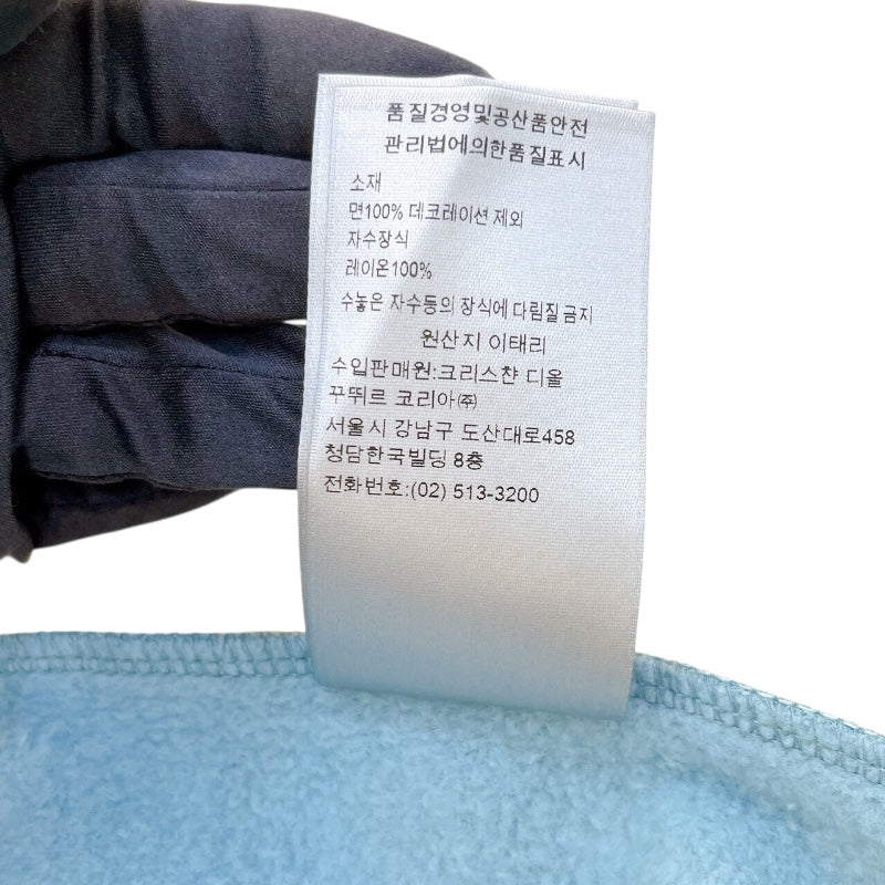 クリスチャン・ディオール Christian Dior COUTURE　ロゴ刺繡スウェットシャツ 343J694A0531 コットン メンズ スウェット