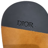 クリスチャン・ディオール Christian Dior オブリーク柄キャンバスミュールサンダル 3SA097ZJU ネイビー キャンバス メンズ サンダル