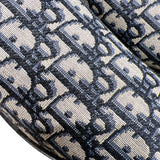 クリスチャン・ディオール Christian Dior オブリーク柄キャンバスミュールサンダル 3SA097ZJU ネイビー キャンバス メンズ サンダル