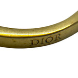 クリスチャン・ディオール Christian Dior コード3連リング ゴールド/ピンク メタル アクセサリー
