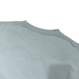 クリスチャン・ディオール Christian Dior ロゴ刺繍スウェットTシャツ 343J694A0531 ブルー コットン メンズ スウェット