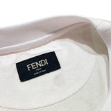 フェンディ FENDI エンボスロゴTシャツ 2023SS FY1217 コットン100％ メンズ 半袖Ｔシャツ