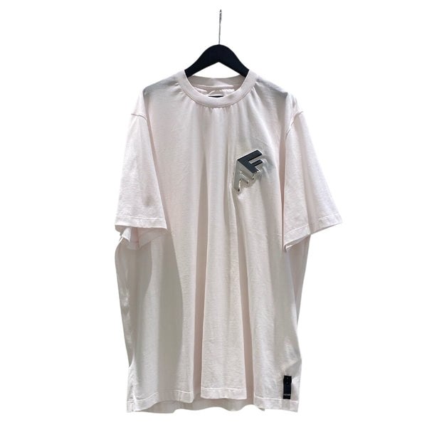 フェンディ FENDI エンボスロゴTシャツ 2023SS FY1217 コットン100％ メンズ 半袖Ｔシャツ