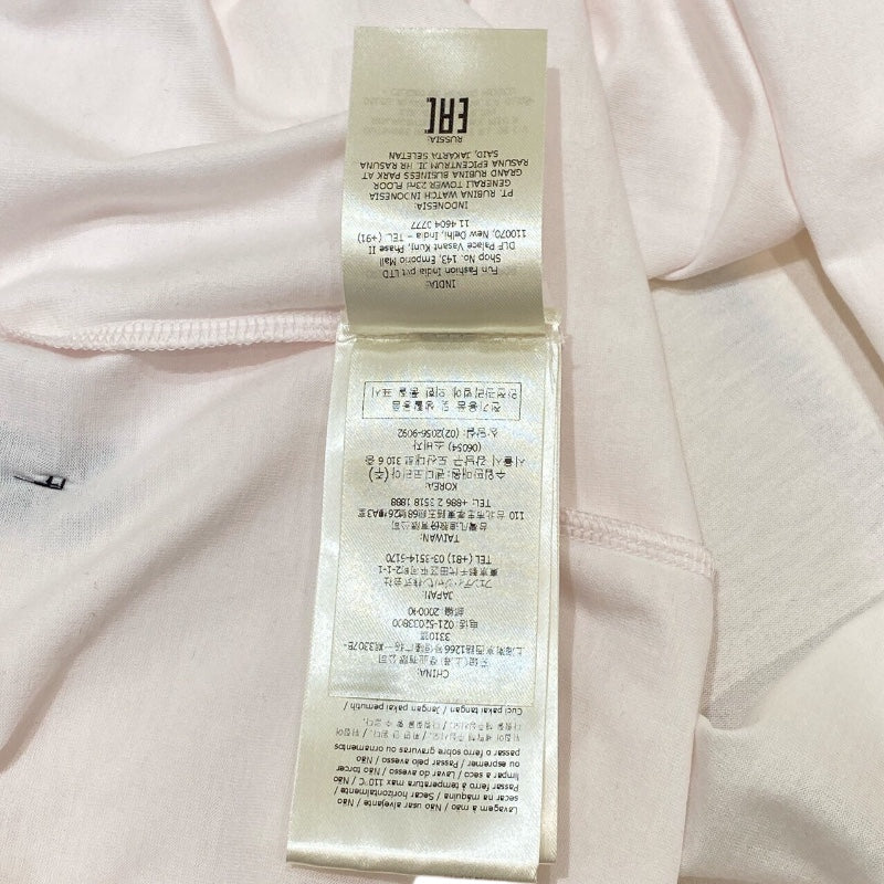 フェンディ FENDI エンボスロゴTシャツ 2023SS FY1217 コットン100％ メンズ 半袖Ｔシャツ