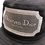 クリスチャン・ディオール Christian Dior ロゴ刺繍バケットハット 243C907E4511 ブラック コットン メンズ その他ファッション雑貨