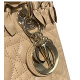 クリスチャン・ディオール Christian Dior レディディオール ミディアム M05500VCA/M029 ベージュ ラム レディース ハンドバッグ