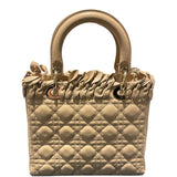 クリスチャン・ディオール Christian Dior レディディオール ミディアム M05500VCA/M029 ベージュ ラム レディース ハンドバッグ
