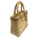クリスチャン・ディオール Christian Dior レディディオール ミディアム M05500VCA/M029 ベージュ ラム レディース ハンドバッグ