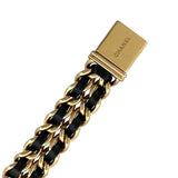シャネル CHANEL プルミエール オリジナル エディション H6951 ブラック GP クオーツ レディース 腕時計