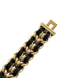 シャネル CHANEL プルミエール オリジナル エディション H6951 ブラック GP クオーツ レディース 腕時計