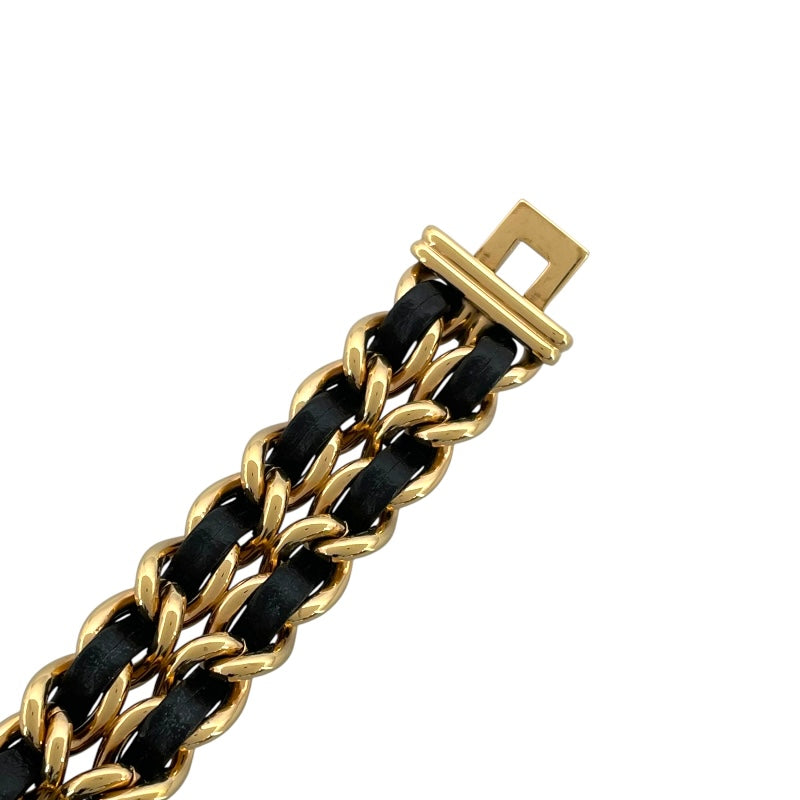 シャネル CHANEL プルミエール オリジナル エディション H6951 ブラック GP クオーツ レディース 腕時計