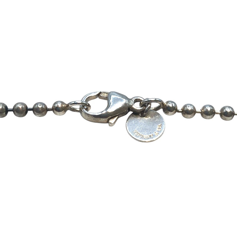 ティファニー TIFFANY＆CO ボールチェーンロングネックレス シルバー SV925 ジュエリー