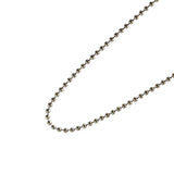 ティファニー TIFFANY＆CO ボールチェーンロングネックレス シルバー SV925 ジュエリー