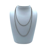 ティファニー TIFFANY＆CO ボールチェーンロングネックレス シルバー SV925 ジュエリー