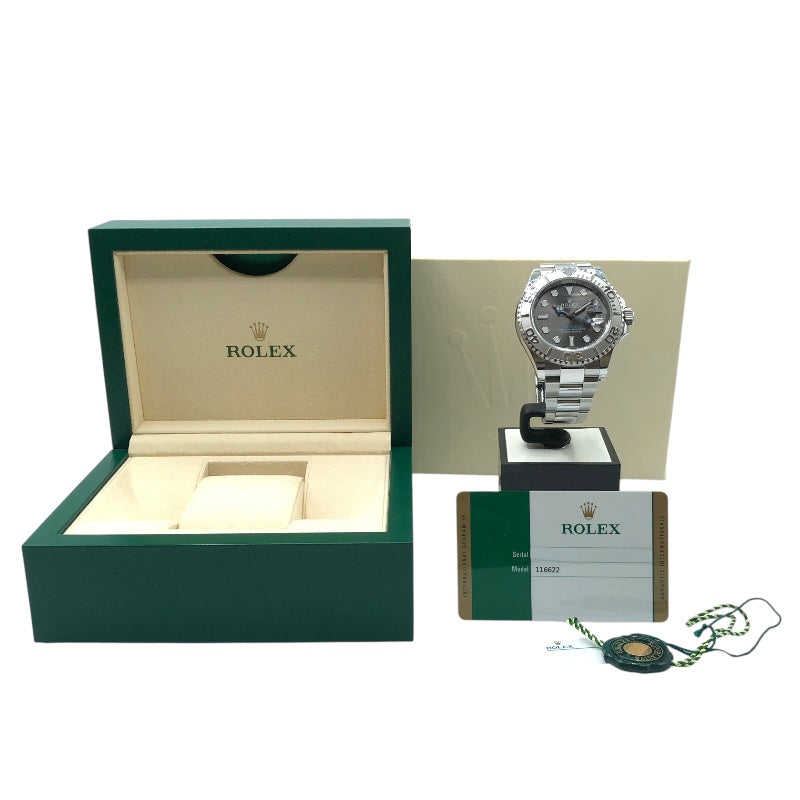 ロレックス ROLEX ヨットマスター40 スレート 116622 スレート ステンレススチール SS 自動巻き メンズ 腕時計