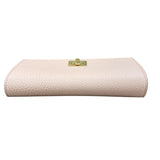 フェンディ FENDI ピーカブーウォレット 8M0427-A91B ピンク・ゴールド金具 レザー レディース 長財布
