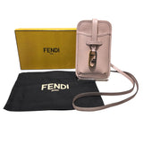 フェンディ FENDI オーロックフォンショルダー 7AS131-AHM0 ピンク・ゴールド・シルバー金具 レザー レディース ショルダーバッグ