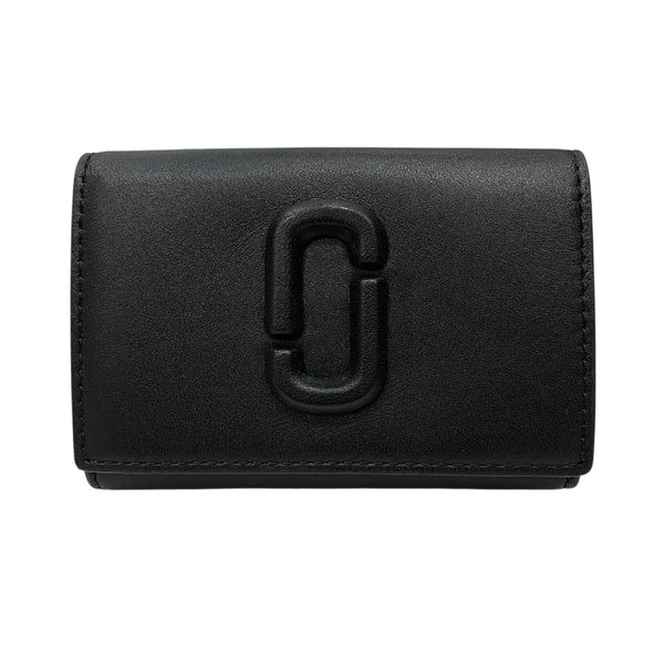 マークジェイコブス MARC JACOBS ガバードJ三つ折りウォレット 2S4SMP009 ブラック レザー レディース 三つ折り財布