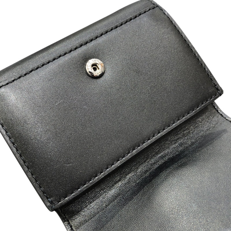 マークジェイコブス MARC JACOBS ガバードJ三つ折りウォレット 2S4SMP009 ブラック レザー レディース 三つ折り財布