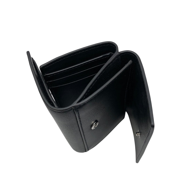 マークジェイコブス MARC JACOBS ガバードJ三つ折りウォレット 2S4SMP009 ブラック レザー レディース 三つ折り財布