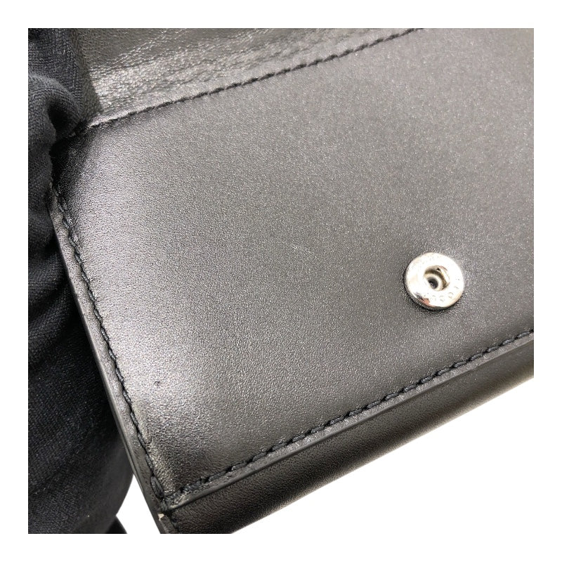 マークジェイコブス MARC JACOBS ガバードJ三つ折りウォレット 2S4SMP009 ブラック レザー レディース 三つ折り財布