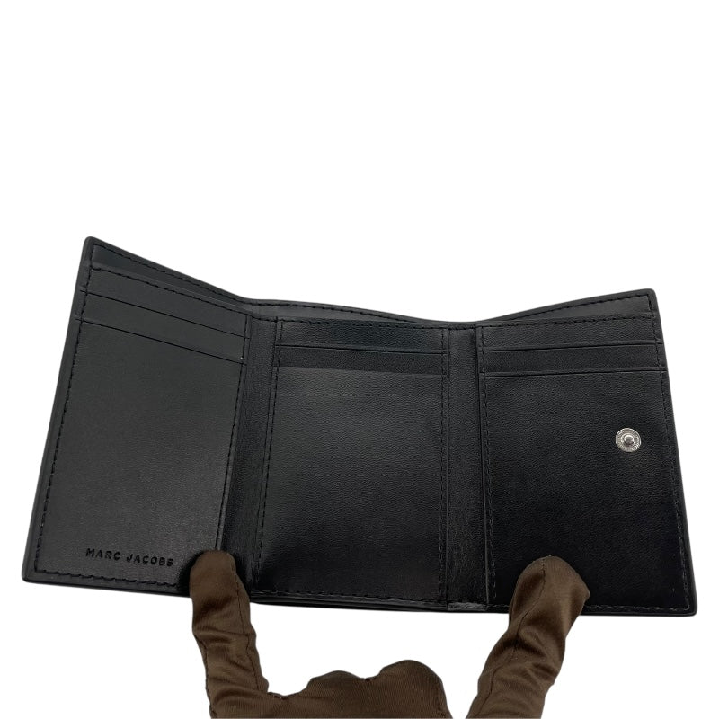 マークジェイコブス MARC JACOBS ガバードJ三つ折りウォレット 2S4SMP009 ブラック レザー レディース 三つ折り財布