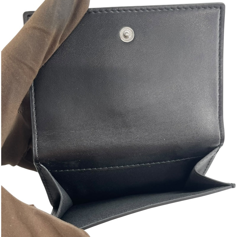 マークジェイコブス MARC JACOBS ガバードJ三つ折りウォレット 2S4SMP009 ブラック レザー レディース 三つ折り財布