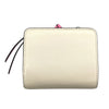 マークジェイコブス MARC JACOBS スナップショットコンパクトウォレット M0013360 ピンク×ホワイト レザー レディース 二つ折り財布