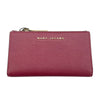 マークジェイコブス MARC JACOBS ロゴコンパクトウォレット S105M06SP2 ボルドー×ブラック レザー レディース 二つ折り財布