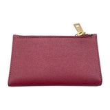 マークジェイコブス MARC JACOBS ロゴコンパクトウォレット S105M06SP2 ボルドー×ブラック レザー レディース 二つ折り財布
