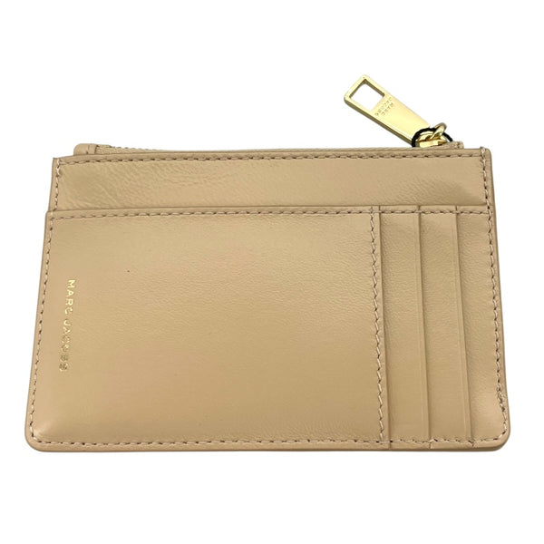 マークジェイコブス MARC JACOBS ダブルJフラグメントケース S156L01F21 ベージュ レザー レディース コインケース