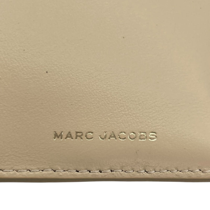 マークジェイコブス MARC JACOBS ダブルJフラグメントケース S156L01F21 ベージュ レザー レディース コインケース