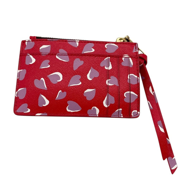 マークジェイコブス MARC JACOBS スナップショットフラグメントケース M0017081 レッド×ピンク レザー レディース コインケース