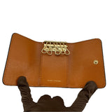 マークジェイコブス MARC JACOBS スナップショット6連キーケース M0013358 ブラック×ブラウン レザー レディース キーケース