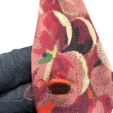 グッチ GUCCI 花柄ボウタイシャツ 400160 レッド シルク レディース 長袖シャツ