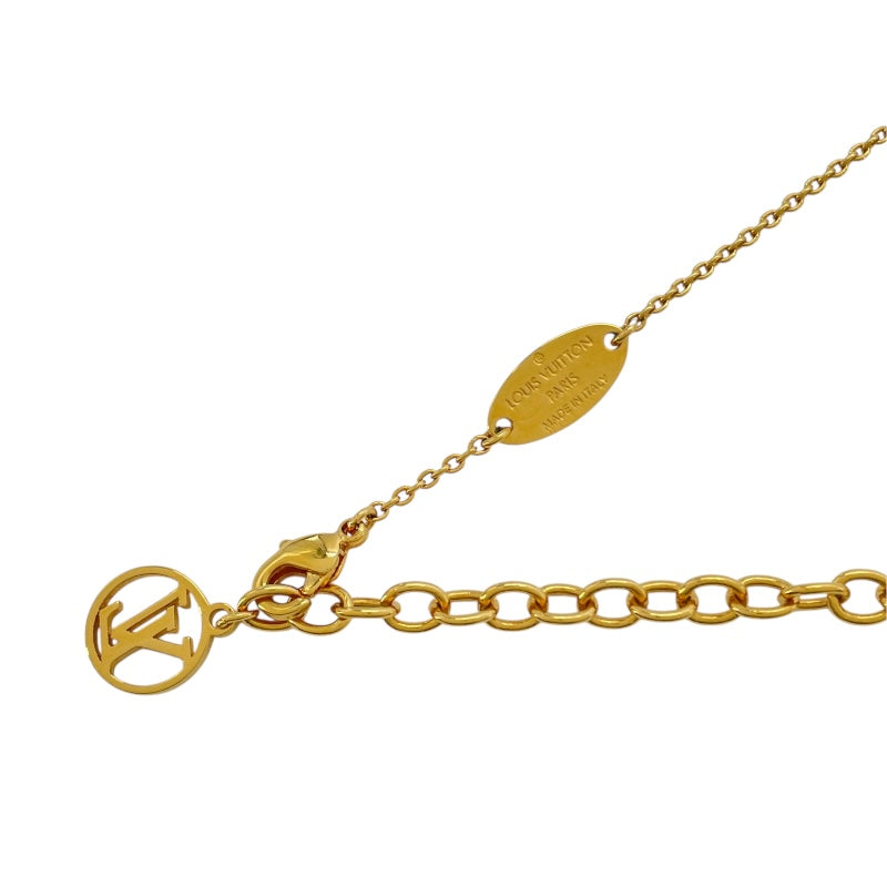 ルイ・ヴィトン LOUIS VUITTON コリエルイゼットネックレス ゴールド GP アクセサリー