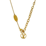 ルイ・ヴィトン LOUIS VUITTON コリエルイゼットネックレス ゴールド GP アクセサリー