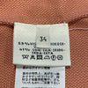 エルメス HERMES ノースリーブワンピース オレンジ 素材は画像を参照下さい レディース ワンピース