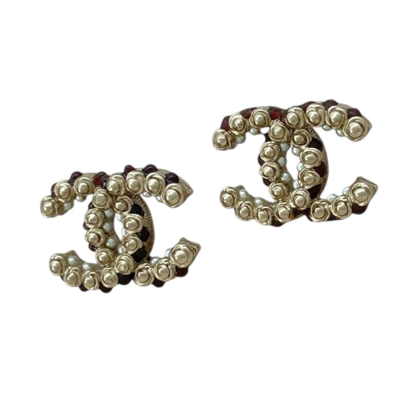 シャネル CHANEL ココマークピアス ゴールド GP アクセサリー