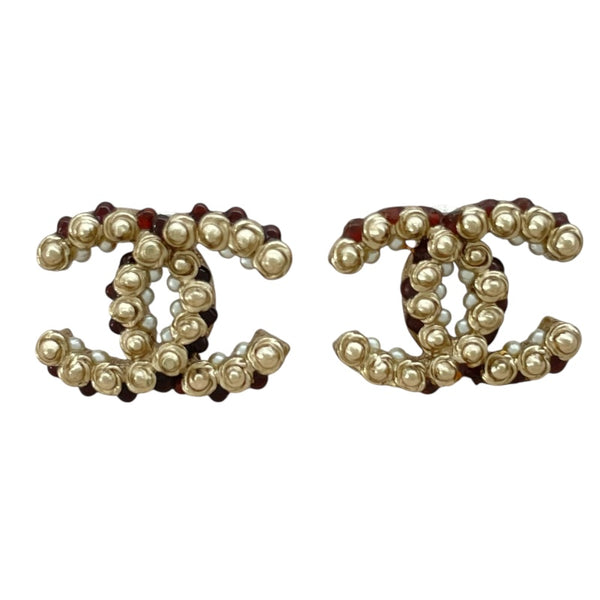 シャネル CHANEL ココマークピアス ゴールド GP アクセサリー