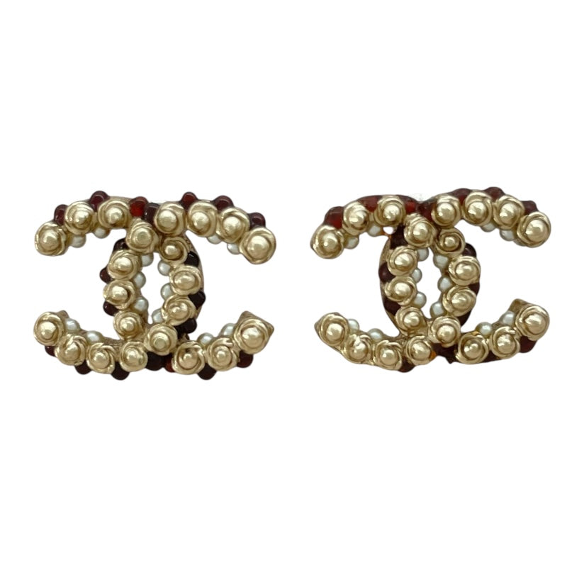シャネル CHANEL ココマークピアス ゴールド GP アクセサリー