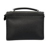 フェンディ FENDI ピーカブーフィットFFスタンプ 7VA422 ブラック レザー メンズ ハンドバッグ
