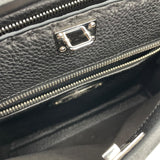 フェンディ FENDI ピーカブーフィットFFスタンプ 7VA422 ブラック レザー メンズ ハンドバッグ